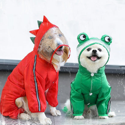 Imperméable pour chien - FunnyRainDog™ - Ma Promenade avec Toutou