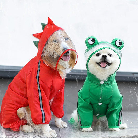 Imperméable pour chien - FunnyRainDog™ - Ma Promenade avec Toutou