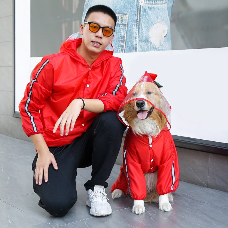Imperméable pour chien - FunnyRainDog™ - Ma Promenade avec Toutou