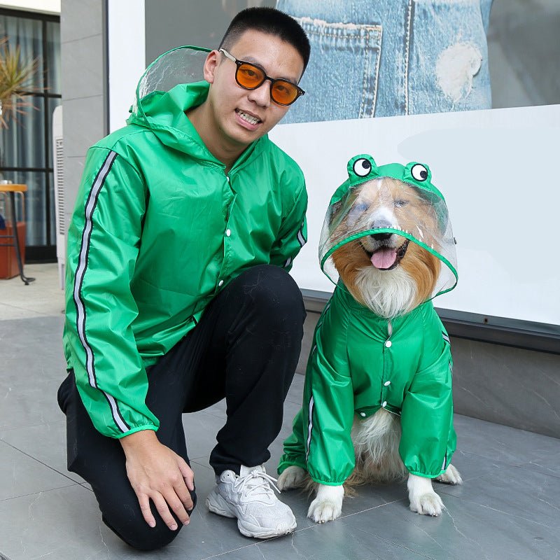 Imperméable pour chien - FunnyRainDog™ - Ma Promenade avec Toutou