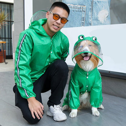 Imperméable pour chien - FunnyRainDog™ - Ma Promenade avec Toutou