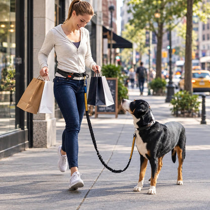 Laisse chien main libre - RunningDog™