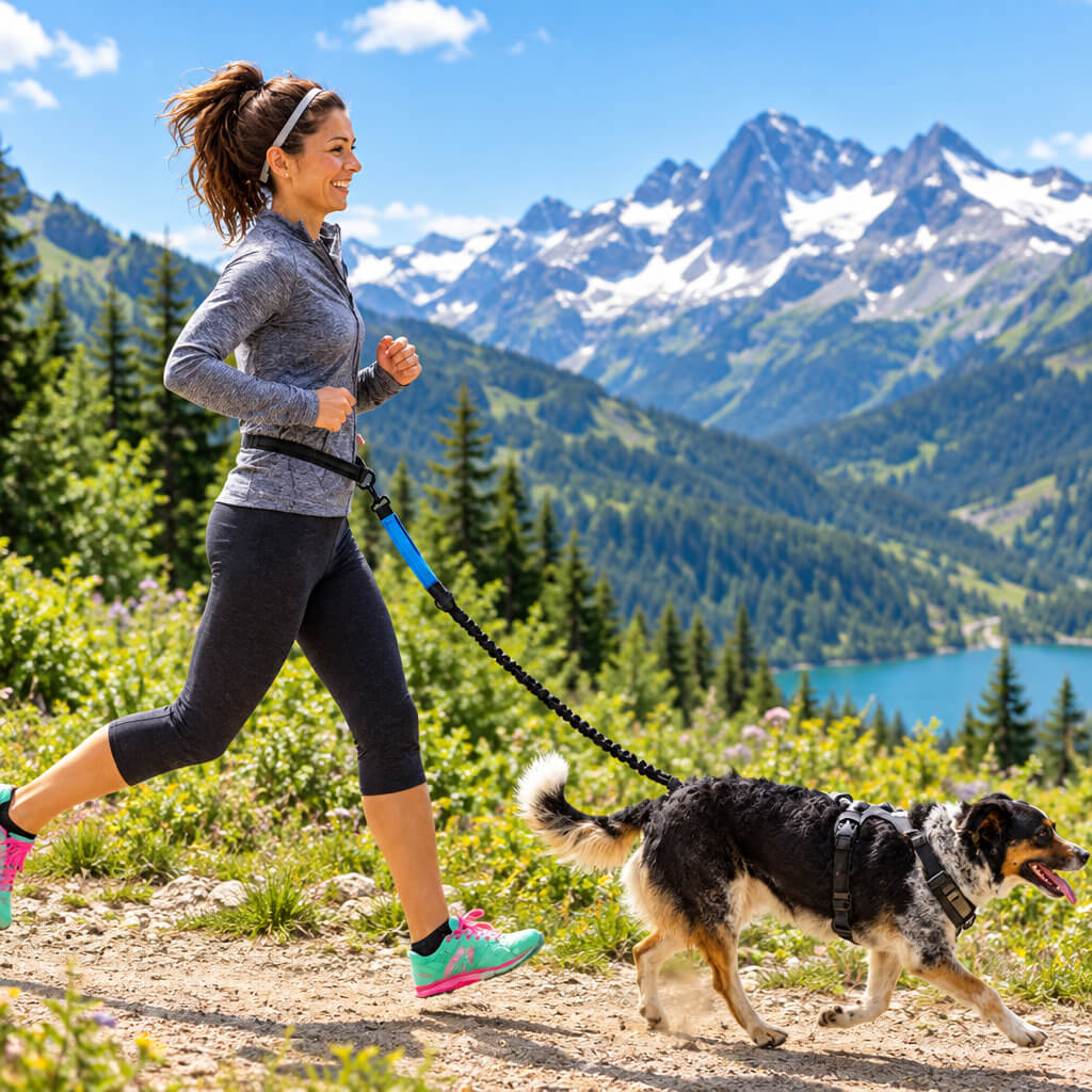 Laisse chien main libre - RunningDog™