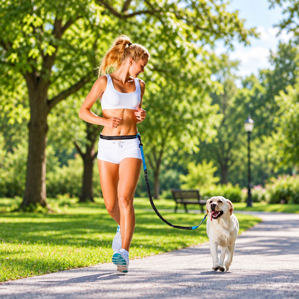 Laisse chien main libre - RunningDog™