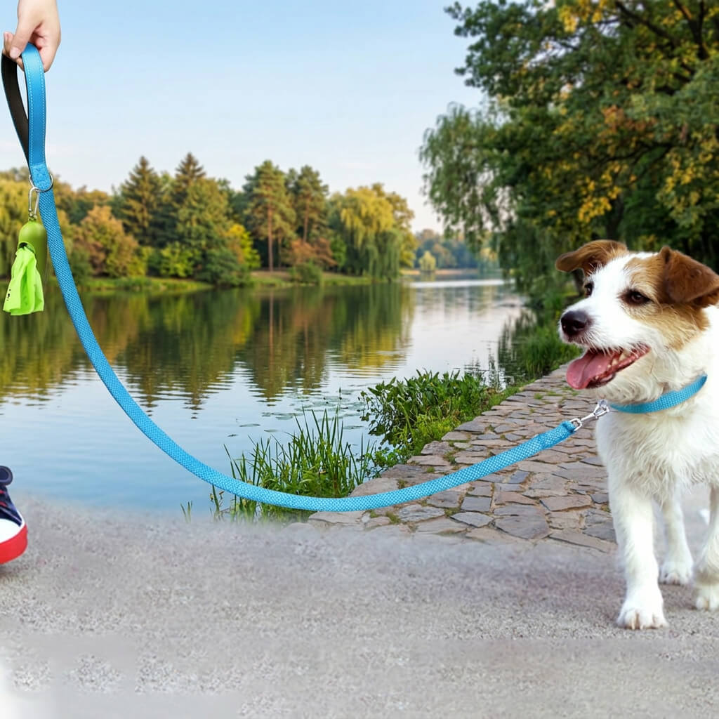 Laisse Chien extérieur - Magnifik-Laisse™ au bord de l'eau