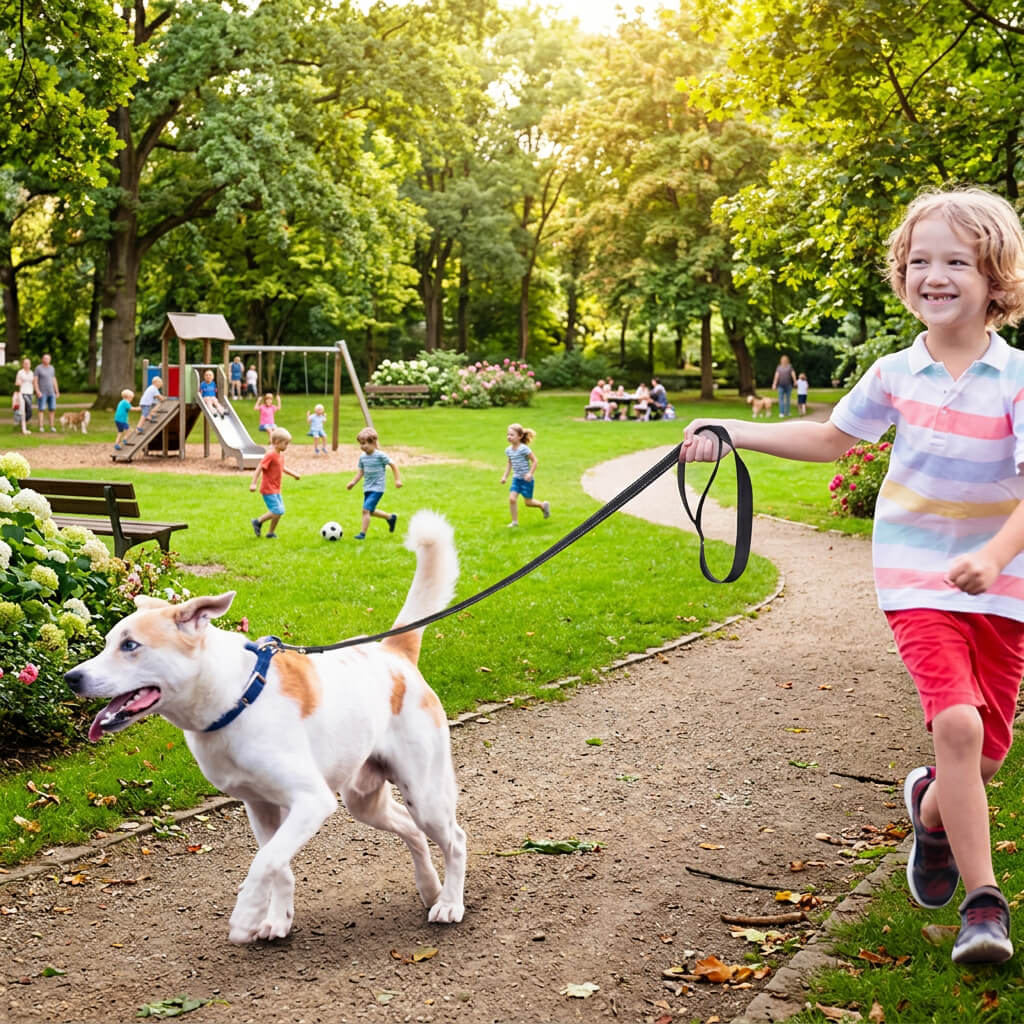 Laisse Chien extérieur - Magnifik-Laisse™ au parc