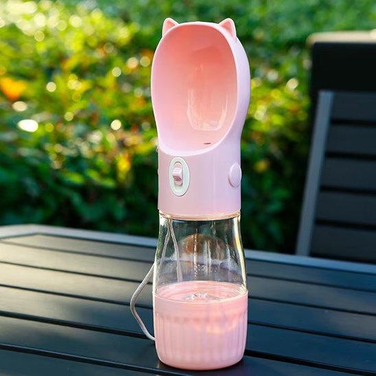 Gourde pour chien - HydraRando™ rose