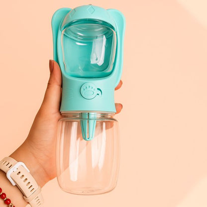 Gourde pour chien - Snack'N'Drink™ vert