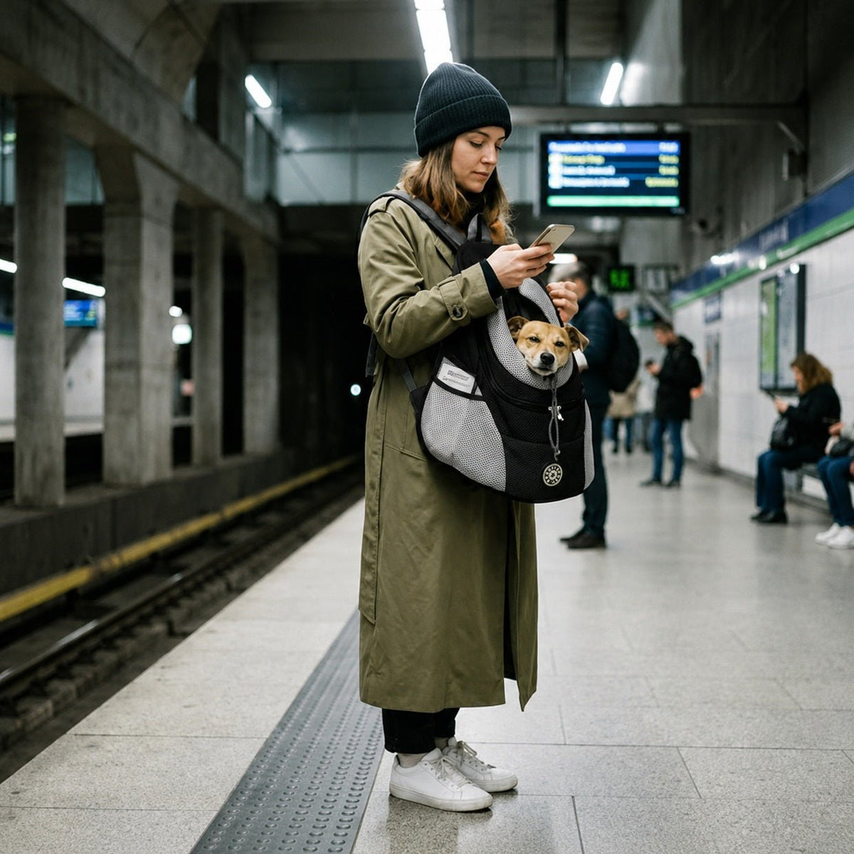 Sac a dos chien - CuttiePerfect™ - Ma Promenade avec Toutou