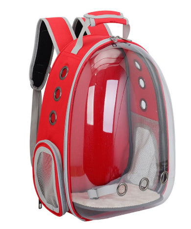 Sac à dos Chien - PerferctClear™ Rouge