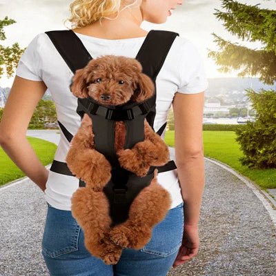 Sac à Dos pour Chien - PetCarrier™ - Noir - Ma Promenade avec Toutou