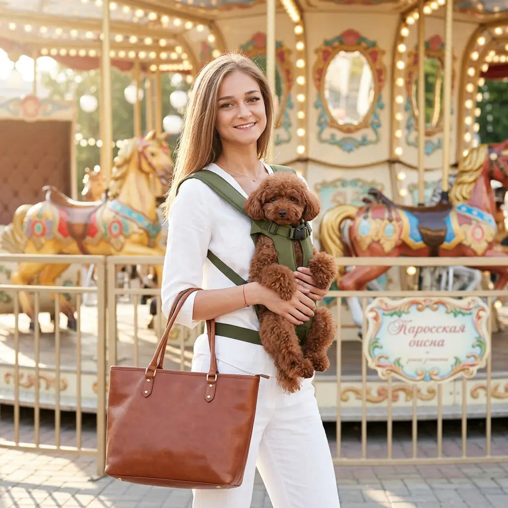 Sac à Dos pour Chien - PetCarrier™ - Vert