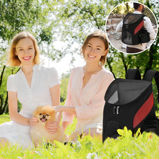 Sac à dos pour chien - RespiroSac™