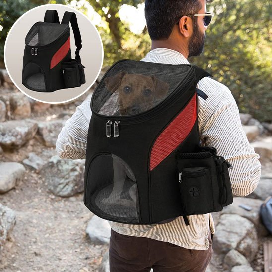 Sac à dos pour chien - RespiroSac™