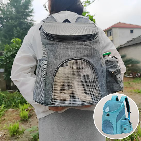 Sac à dos pour chien - RespiroSac™