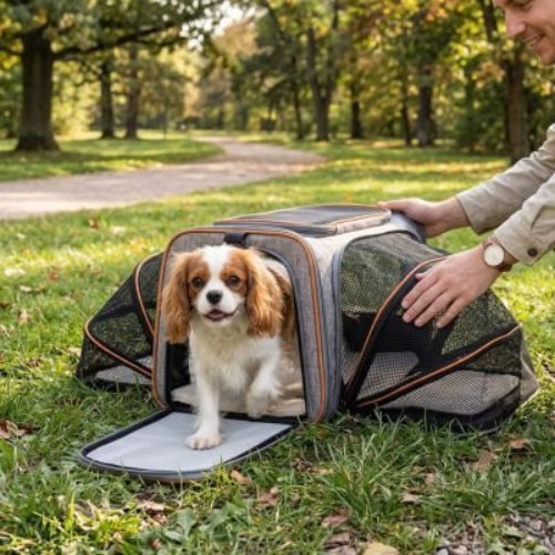 Sac de transport pour Chien - PraticoCarrier™ - Ma Promenade avec Toutou
