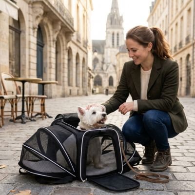 Sac de transport pour Chien - PraticoTraveler™
