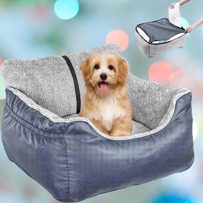 Siege Auto pour Chien - PetCarSeat™ - Bleu - Ma Promenade avec Toutou