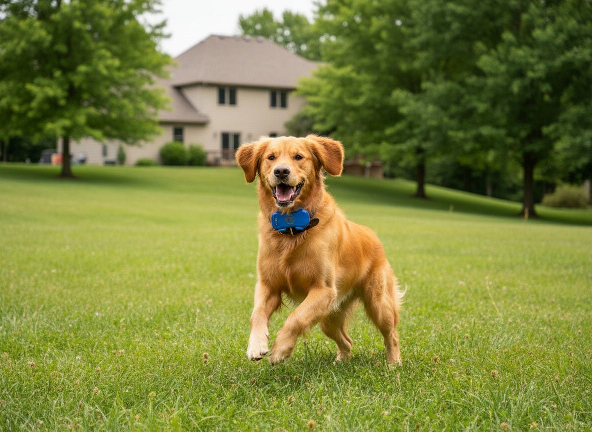 Traceur gps Chien - BlueFoundDog™ - Ma Promenade avec Toutou