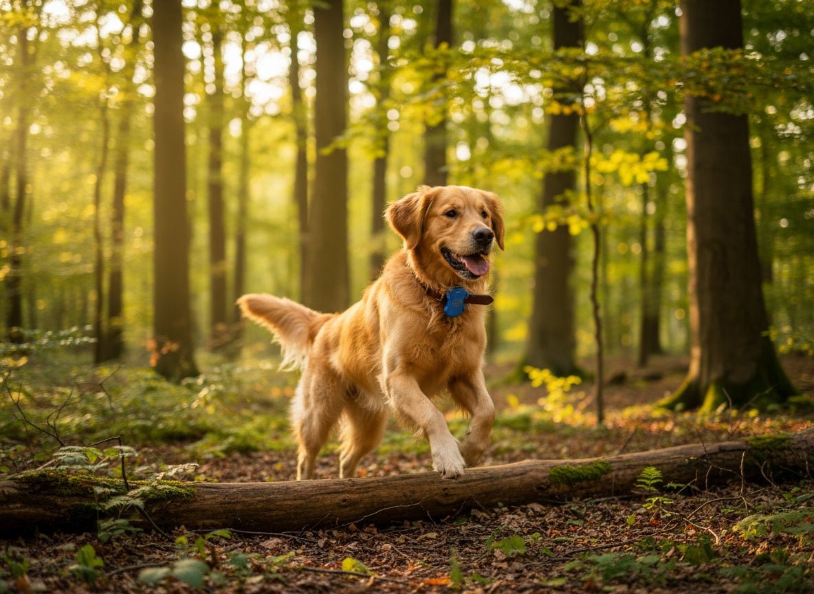 Traceur gps Chien - BlueFoundDog™ - Ma Promenade avec Toutou