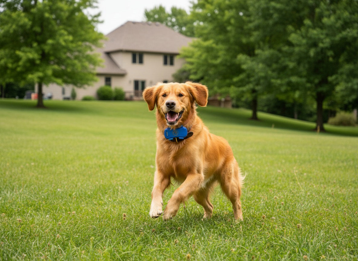 Traceur gps Chien - BlueFoundDog™